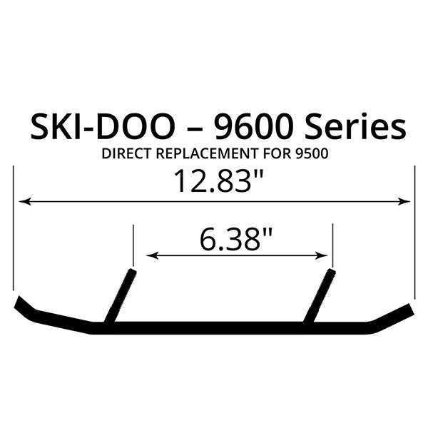 SPX PRO-SERIES LITE CARBIDE 4" SKI-DOO PRO/ESD3-9600