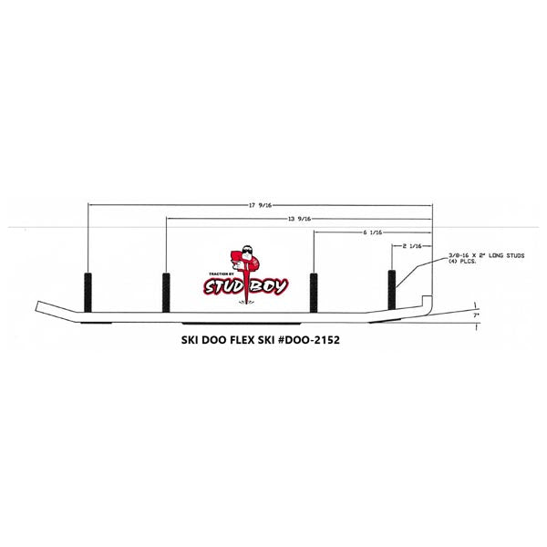 STUD BOY SHAPER BAR 6" DOO-S2152-60