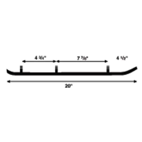 SPX PRO-SERIES CARBIDE 6" SKI-DOO PRO/TSD4-7150
