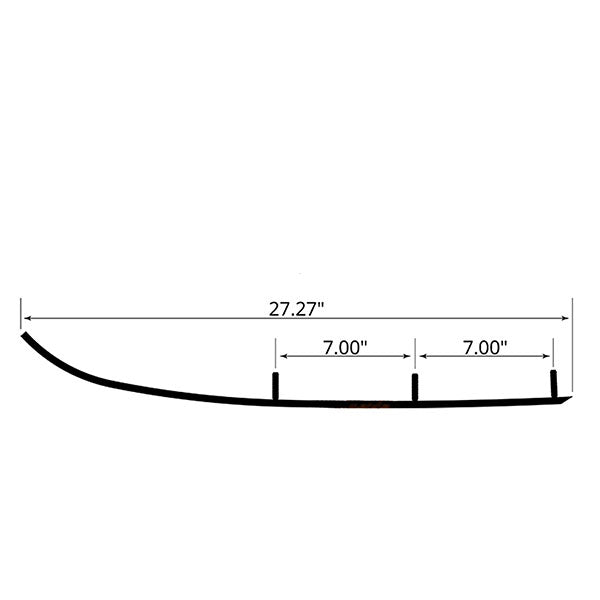 SPX TWIN TRACK CARBIDE 8" POLARIS PRO/DP8-1225