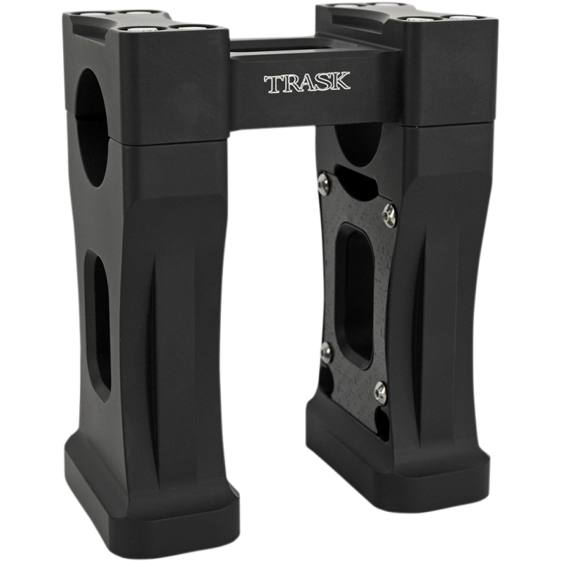 TRASK RISERS ASSULT FB 5" BLK TM-8603-5BK