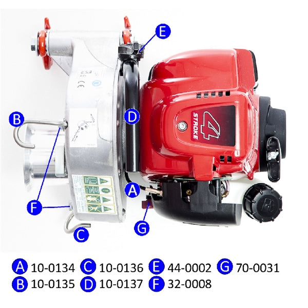 PORTABLE WINCH ROPE EXIT HOOK PCW3000 10-0135
