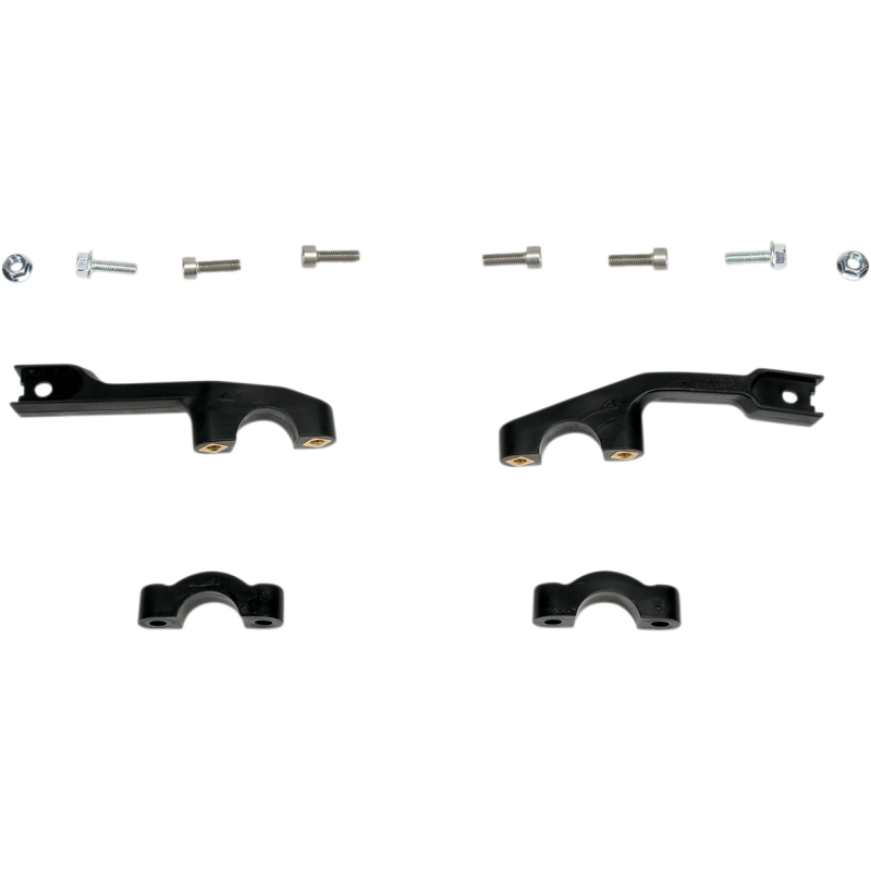 ACERBIS HANDGUARD- VENTED UNIKO MNT PLASTIC BLK 2097190001