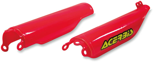 ACERBIS LWR FORK COVER SET- CR/CRF:04-10 CR RED 2113710227
