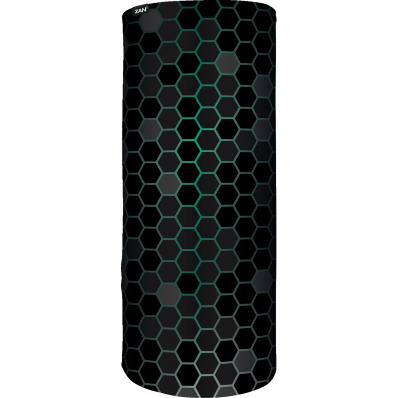 ZAN HEADGEAR MOTLEY TUBE SPFLX CARBON HEX TL146
