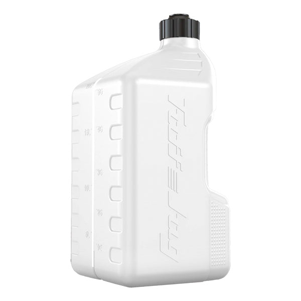 TUFFJUGS JUG WH W/STD CAP & PLUG BK 20L TUFFJUGS WUSTDVS20