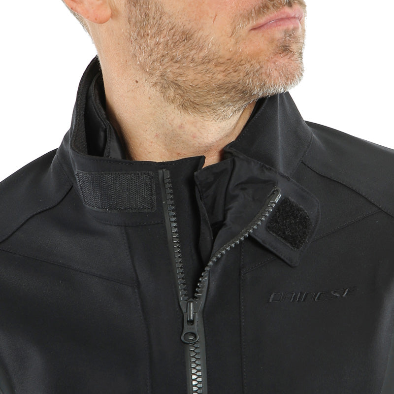 DAINESE TONALE D-DRY JACKET BLACK/EBONY/BLACK 1654618-66C-56