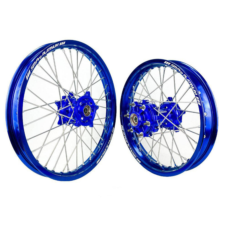 SM PRO WHEELS MX RR WHEEL YAM BLU/GLOSSY BLK/NKL (18X2.50) SP875_04_86_01_99