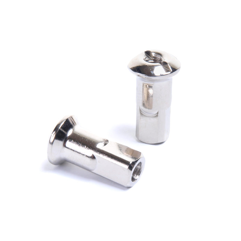 SM PRO WHEELS ALLOY NIPPLE (36)/9G X .300/3.6 X 7.6MM/SILVER NA_09_300_00
