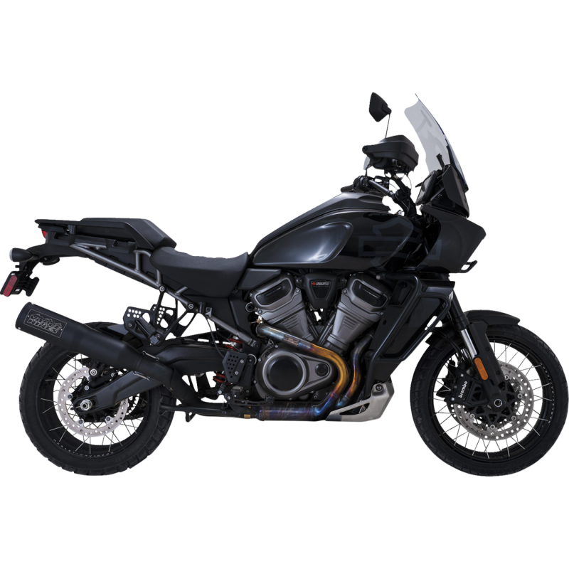 VANCE & HINES PAN AM MUFFLER HI-OUTPUT SS BLK 46533