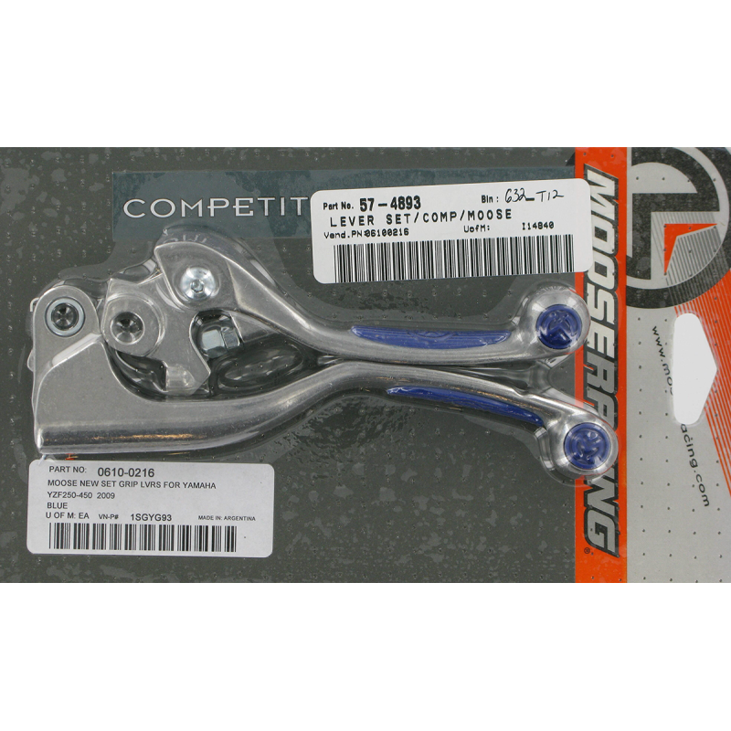 MOOSE RACING COMP LVR SET BLUE YZF250/450F 09 0610-0216