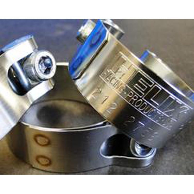 HELIX STAINLESS STEEL EXHAUST CLAMP W/HEX HEAD BOLT 212-2755