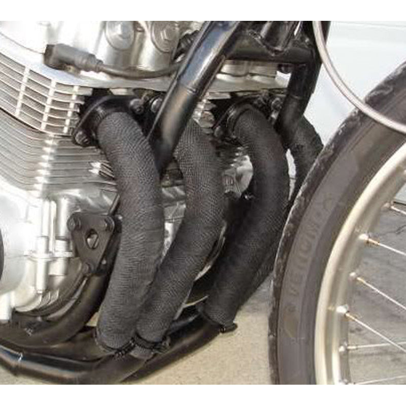 HELIX BLACK FIBERGLASS CLOTH HEADER/EXHAUST WRAP 501-2000