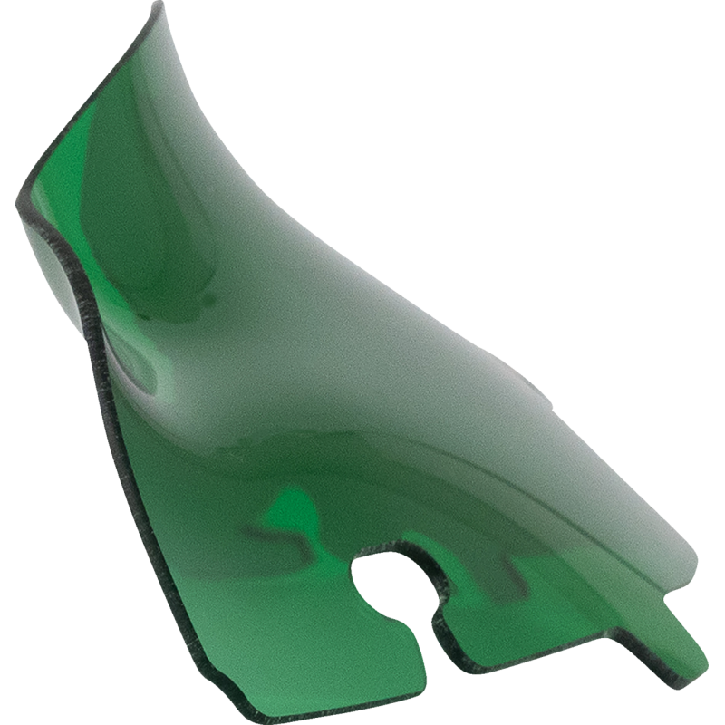 KLOCK WERKS WINDSHIELD FLARE FLH 4" SPORT GREEN KWW-01-0678