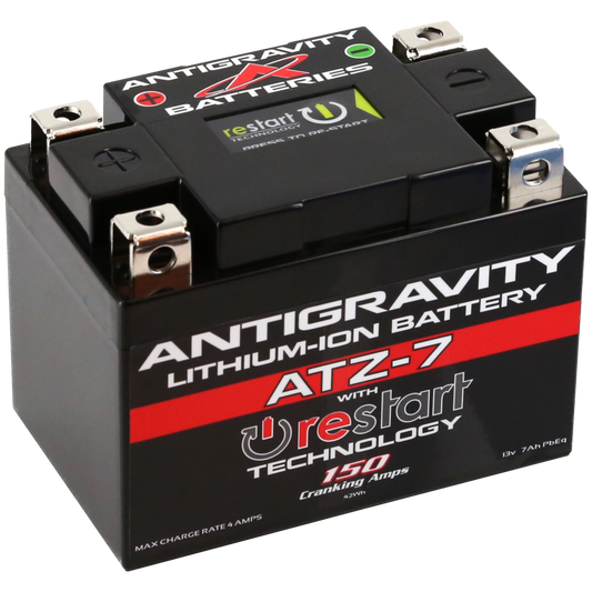 ANTIGRAVITY YTZ7 CASE FORMAT 150 CRANKING AMPS 7AH AG-ATZ7-RS