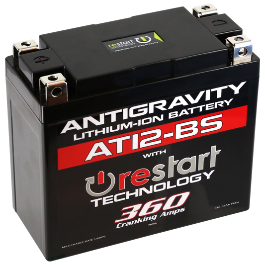 ANTIGRAVITY YT12-BS CASE FORMAT 360 CRANKING AMPS 12 AG-AT12BS-RS