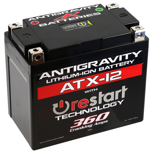 ANTIGRAVITY YTX12 CASE FORMAT 360 CRANKING AMPS 12 AG-ATX12-RS