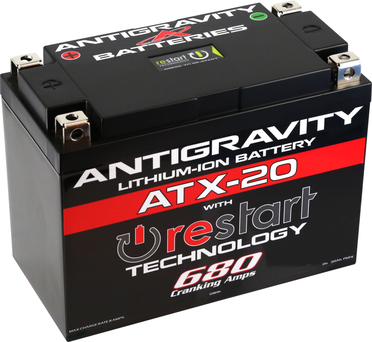 ANTIGRAVITY YTX20 CASE FORMAT 680 CRANKING AMPS 20 AG-ATX20-RS