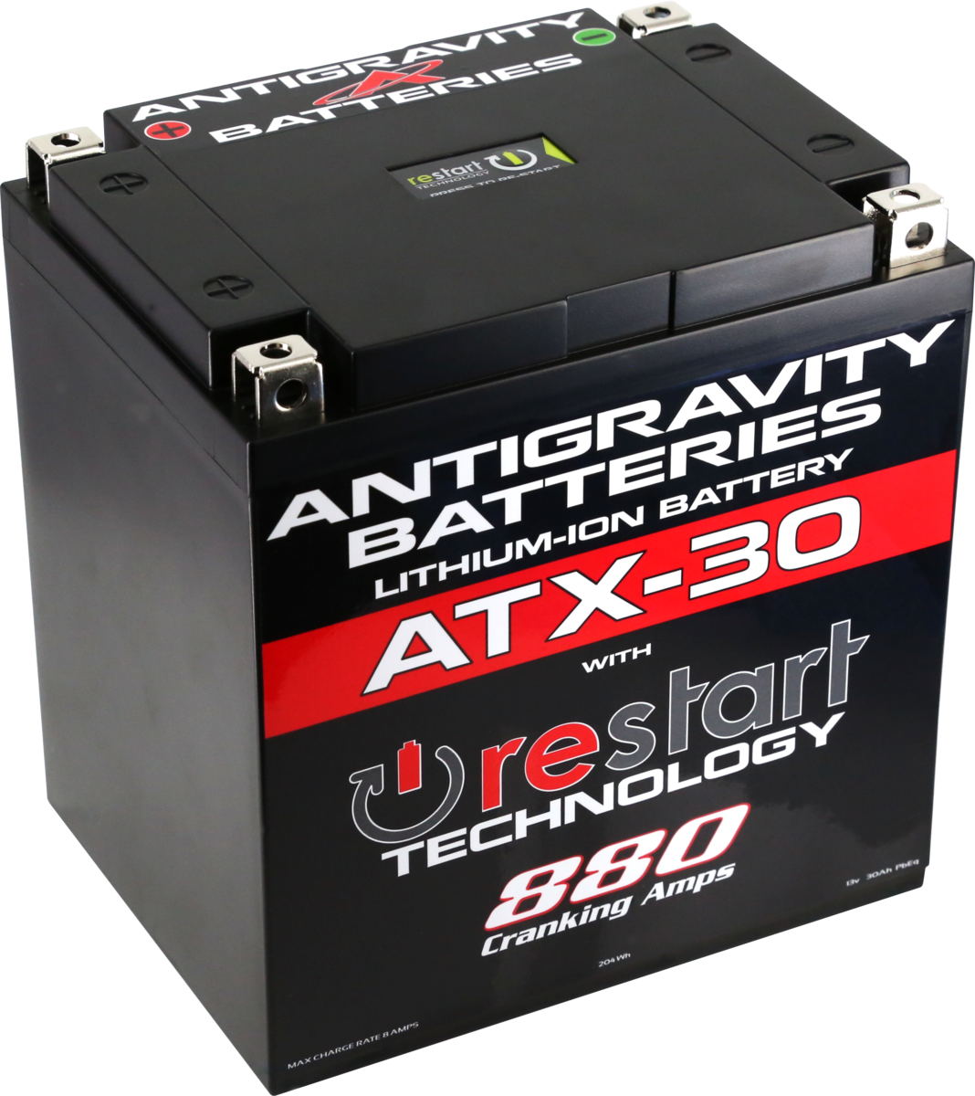 ANTIGRAVITY YTX30 CASE FORMAT 880 CRANKING AMPS 30 AG-ATX30-RS