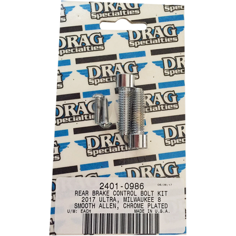 DRAG SPECIALTIES BOLT KIT M8RBRAKE S AL CH MK785S