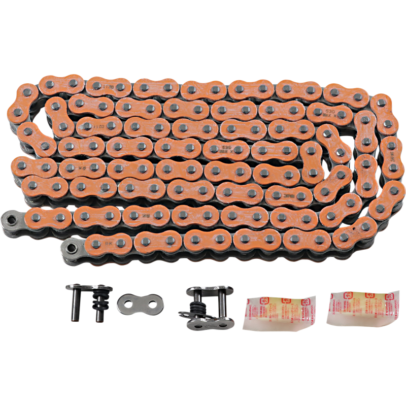 RK CHAIN 530MAXX-120-DD ORANGE 530MAXX-120-DD