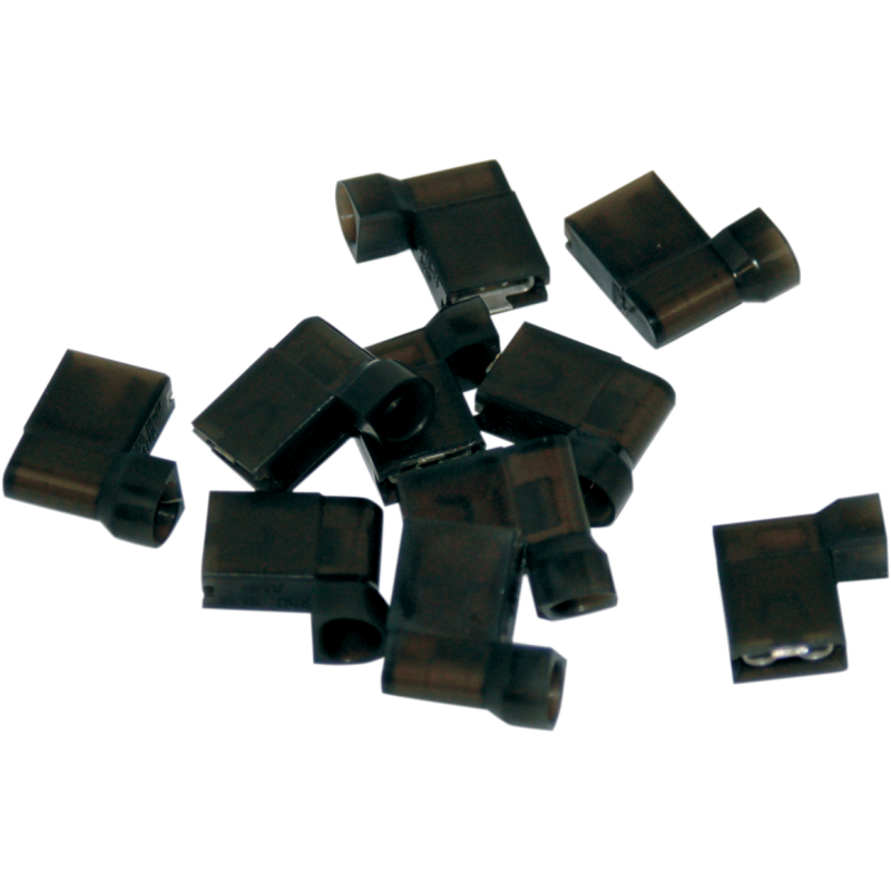 NAMZ TERMINAL BLK FLG.25" 10PK NIS-BFC