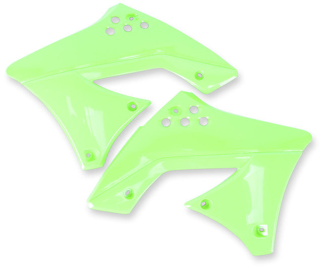UFO KXF250 RAD COVER KX GREEN 10-11 KA04712-026