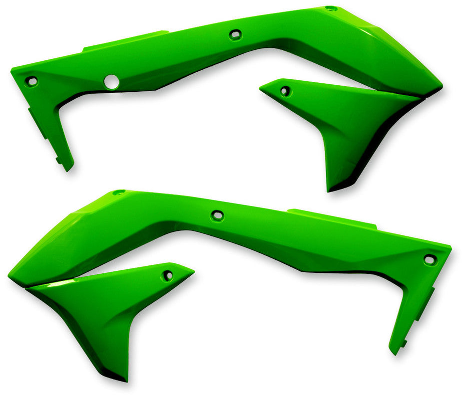 ACERBIS RADIATOR SHROUD- KX450F 16 GREEN 2449690006