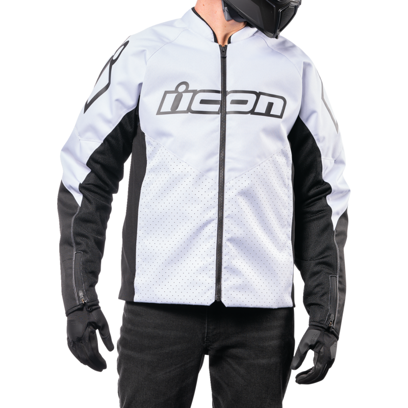 ICON HOOLIGAN CE JACKET WH XL 2820-5800