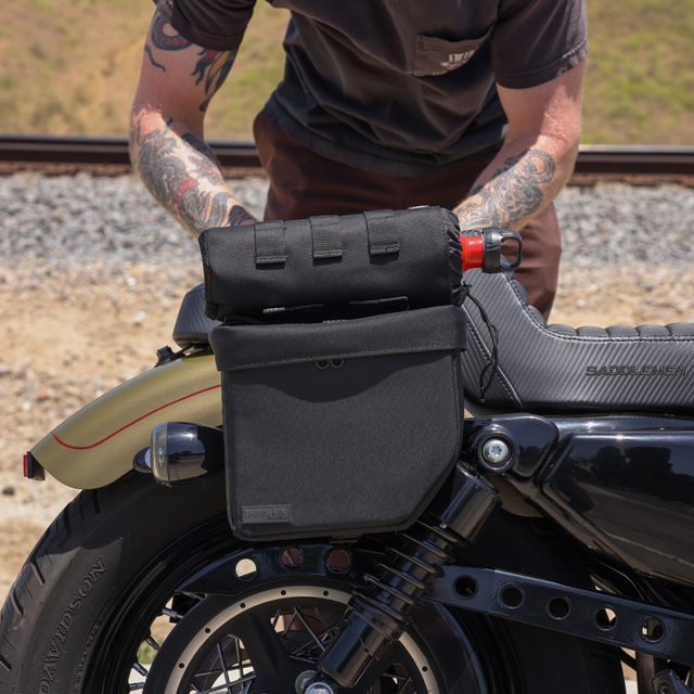 THRASHIN SUPPLY CO. SADDLEBAGS ESSENTIAL MINI 8L TSB-0019