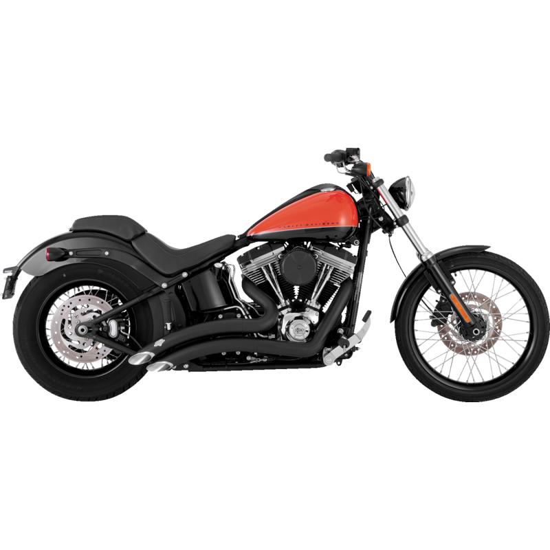 VANCE & HINES EXHAUST BIG RADIUS BLK PCX 86-17 ST 46369