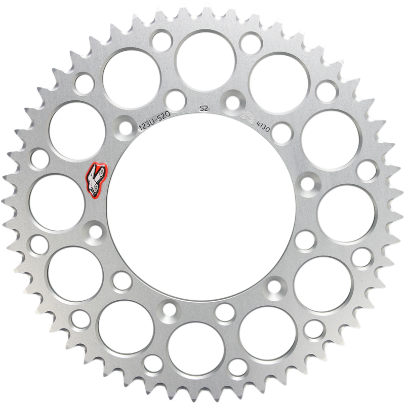 RENTHAL RENTHAL SPROCKET 123U-520-52 SILVER 123U-520-52GYSI