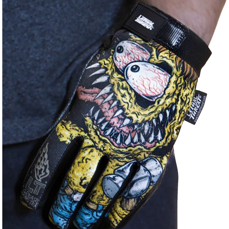 LETHAL THREAT GLOVE GREASE MON BK XL GL15022XL
