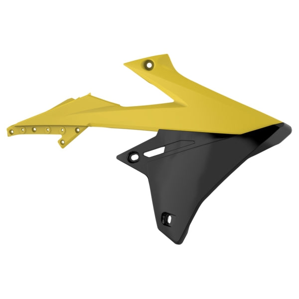 POLISPORT RADIATOR SCOOPS YE/BK 8421100001