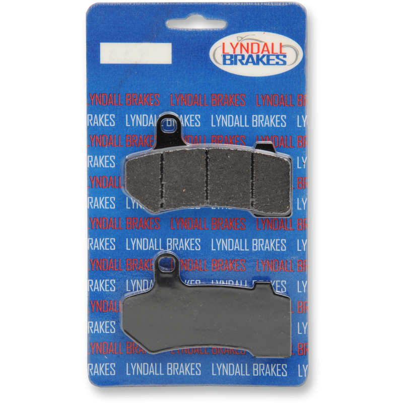 LYNDALL RACING BRAKES LLC 08-19 FLHT RED PLUS BRAKE PADS 7254X