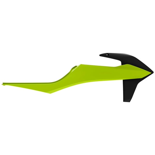POLISPORT RADIATOR SCOOPS BK/YE FLUO KTM 8422100005