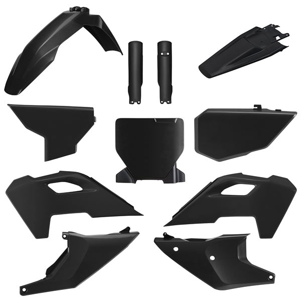 POLISPORT PLASTIC KIT COMP BK HUSQV 91101