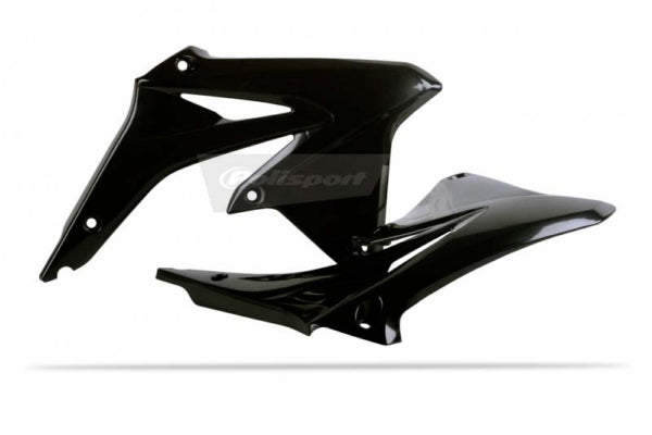 POLISPORT RADIATOR SCOOPS BK SUZ POLISPORT 8412500002