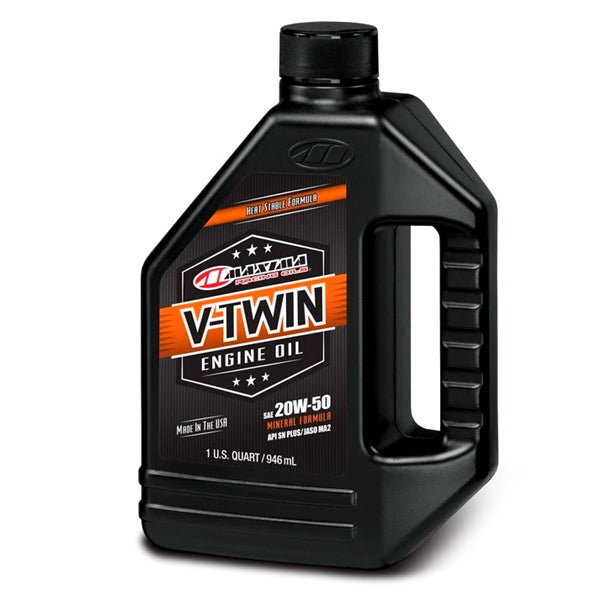 MAXIMA ENGINE OIL V-TWIN MINERAL 20W50 1L 30-06901