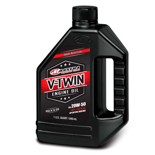 MAXIMA ENGINE OIL V-TWIN FULL SYNT 20W50 1L 30-11901