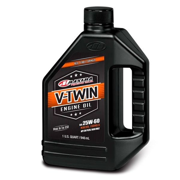 MAXIMA ENGINE OIL V-TWIN MINERAL 25W60 1L 30-15901