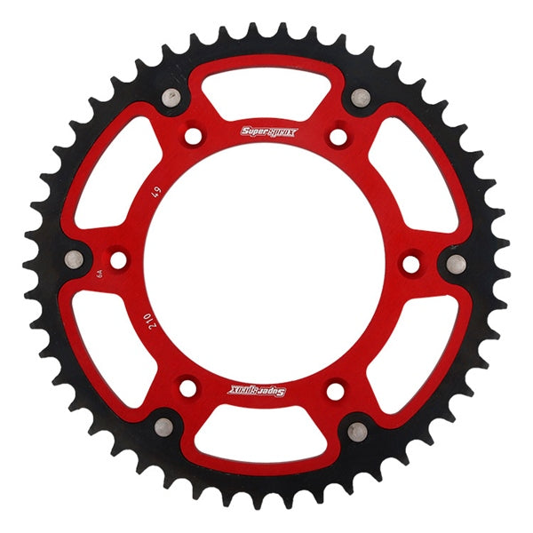SUPERSPROX SPROCKET 49 RR GASGAS RD SUPERSPROX RST-210-49-RED