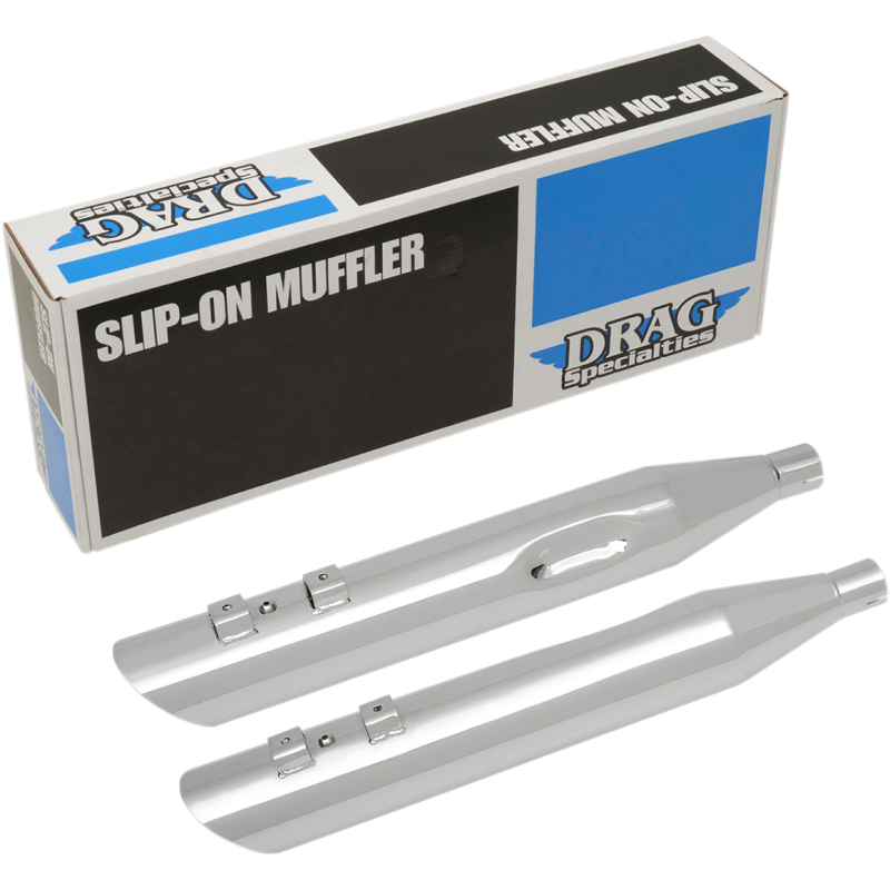 DRAG SPECIALTIES 95-16 FLHT MUFFLER CHR 4"  PR H00965