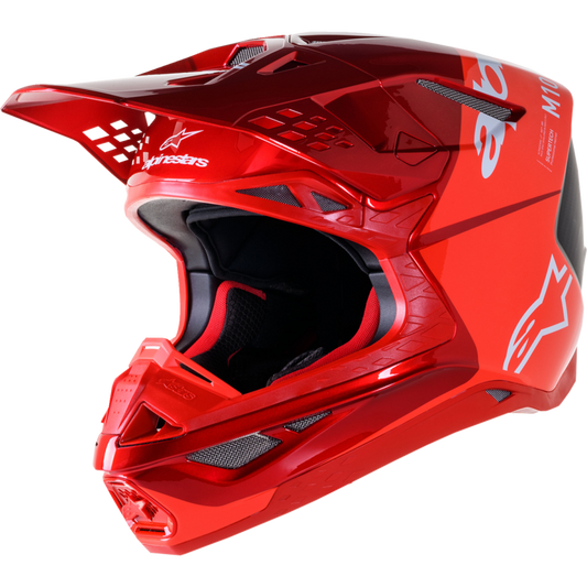 ALPINESTARS HELMET SM10 FLOOD RED S 8300923-3003-S