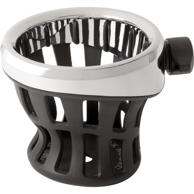 CIRO LLC HOLDER DRNK PSSNGR GEN 2 CHR, '96-'13 TOURING MNT BLK 55421