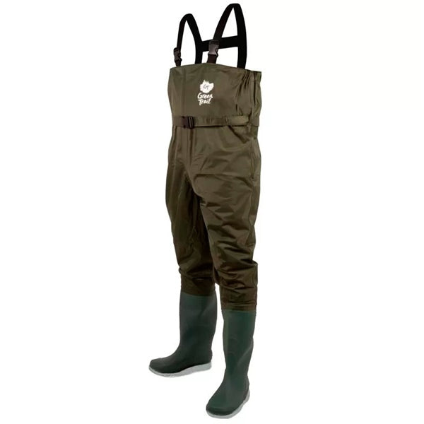 GREENTRAIL CHEST WADER W/FELT SOLE GR 13 G1008-13