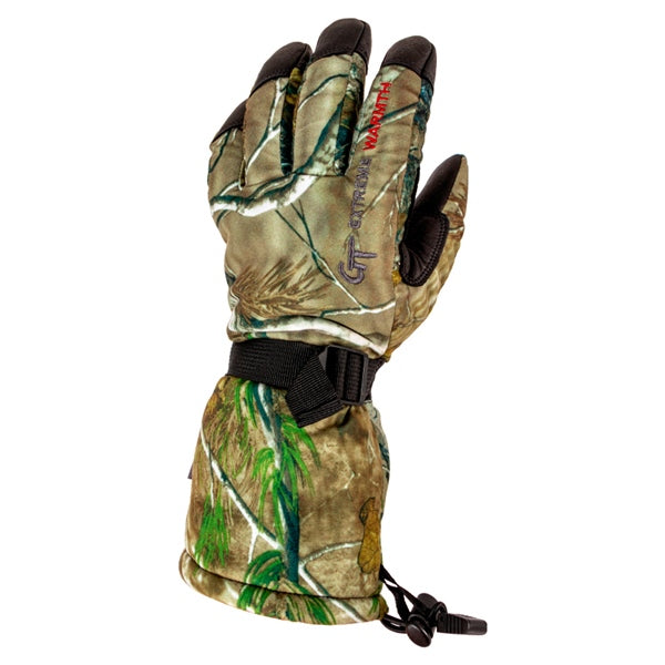 GREENTRAIL GLOVES DEER SKIN BK/CAMO 2XL G0909-06-XXL