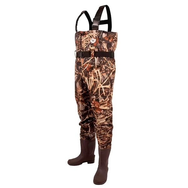 GREENTRAIL CHEST WADER CLEATED 420D CAMO 8 G1082-C-08