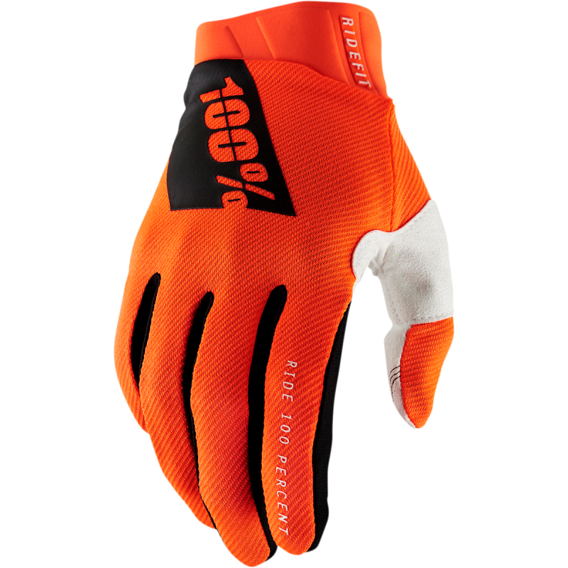 100% RIDEFIT GLOVES FLUO ORANGE XXL 10010-00009
