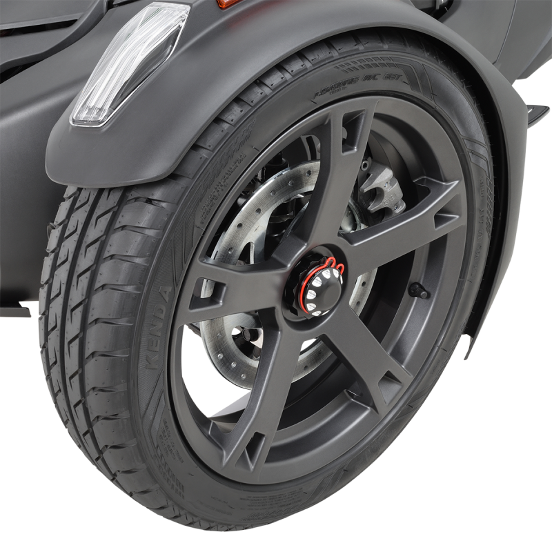 SHOW CHROME AXLE CAPS RYKER SET 41-411